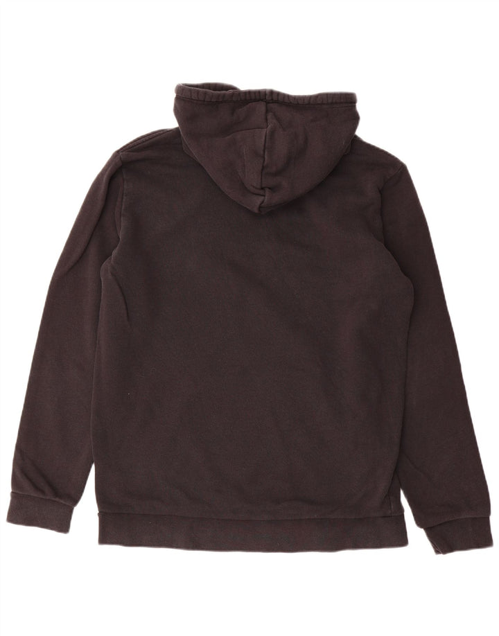 Adidas Herren Graphic Hoodie Pullover Mittelschwarze Baumwolle