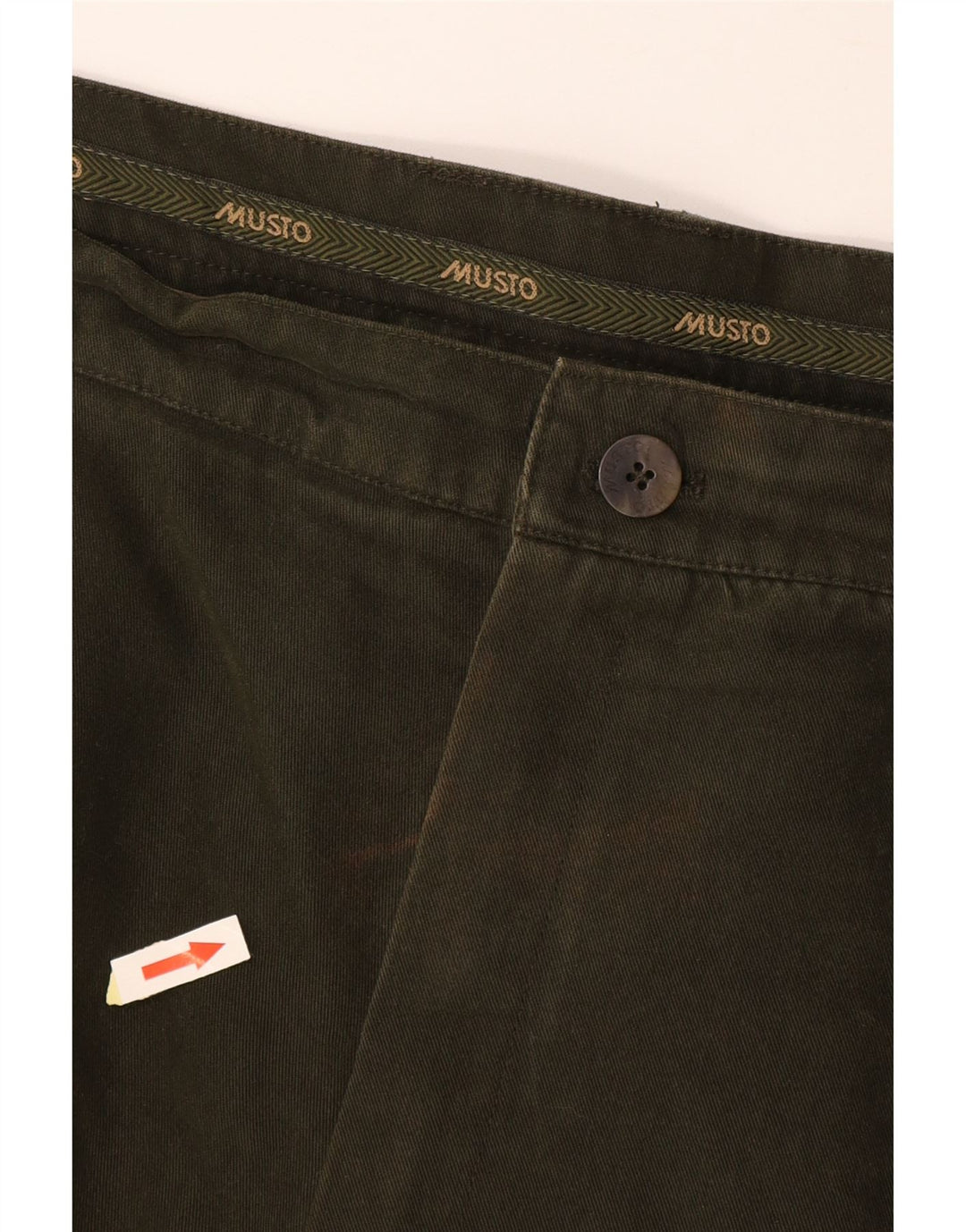 MUSTO Herren Bermudashorts W44 2XL Khaki