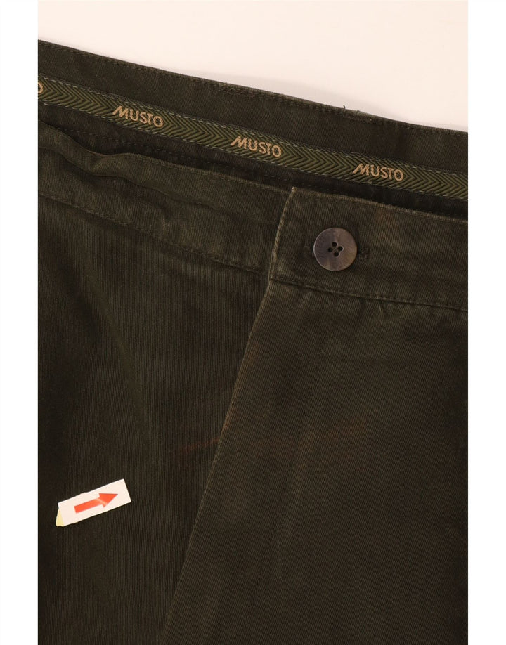 MUSTO Herren Bermudashorts W44 2XL Khaki