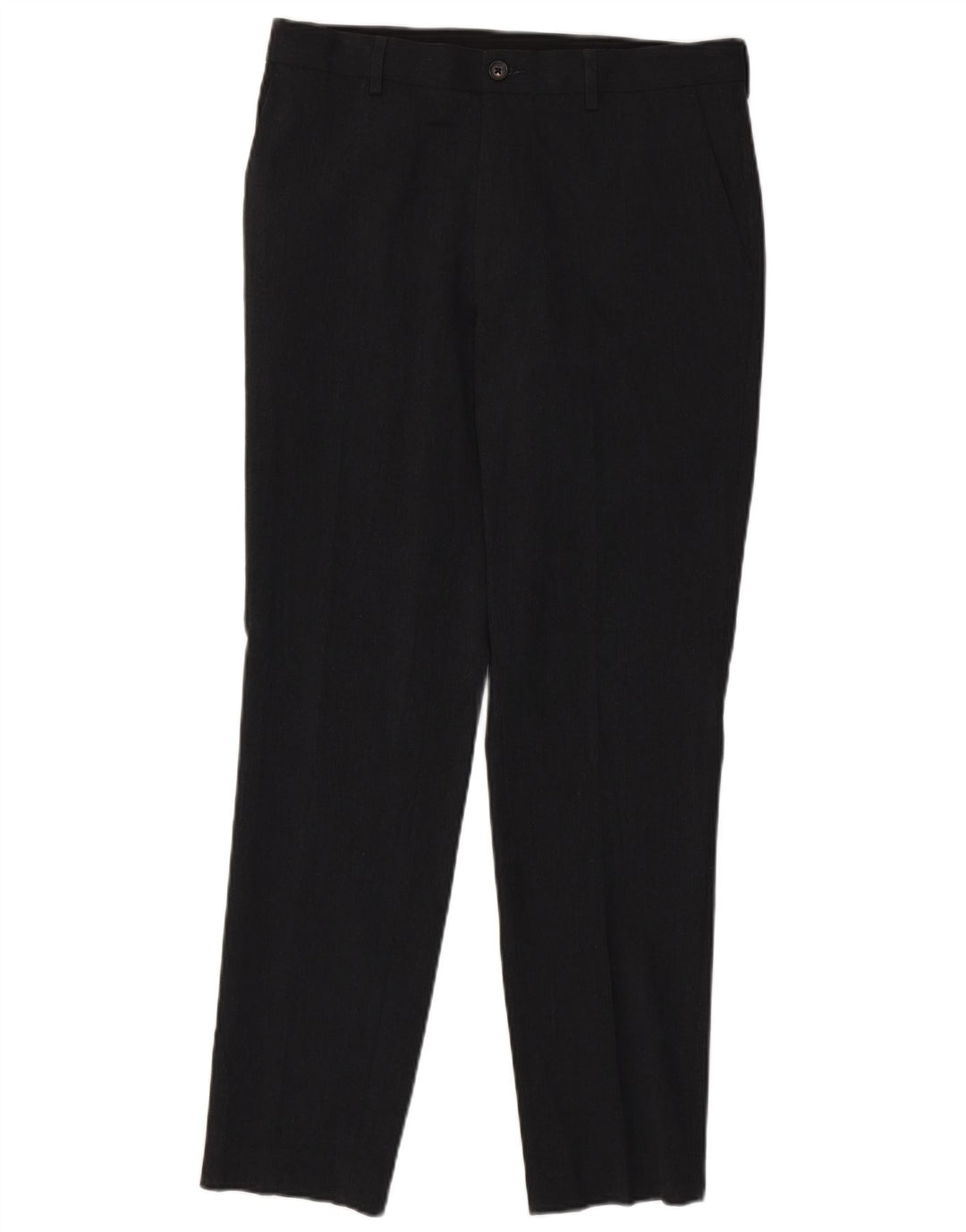 Marks & Spencer Slim-Anzughose für Herren, W32, L31, grau, Polyester