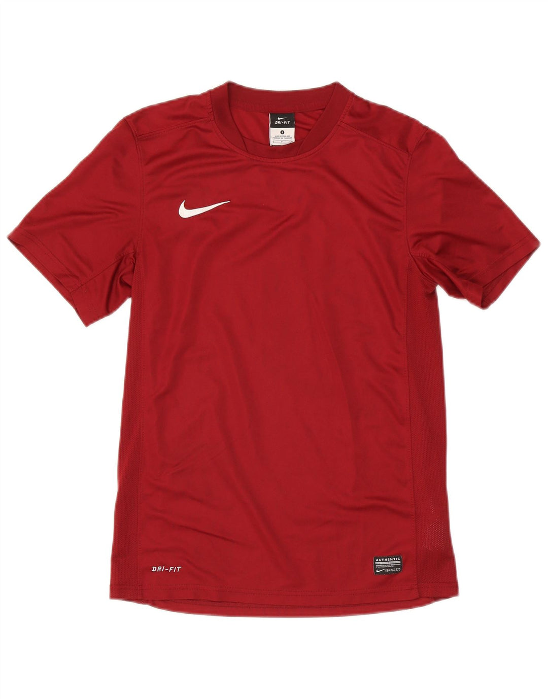 Nike Herren Dri Fit T-Shirt Top Small Rot