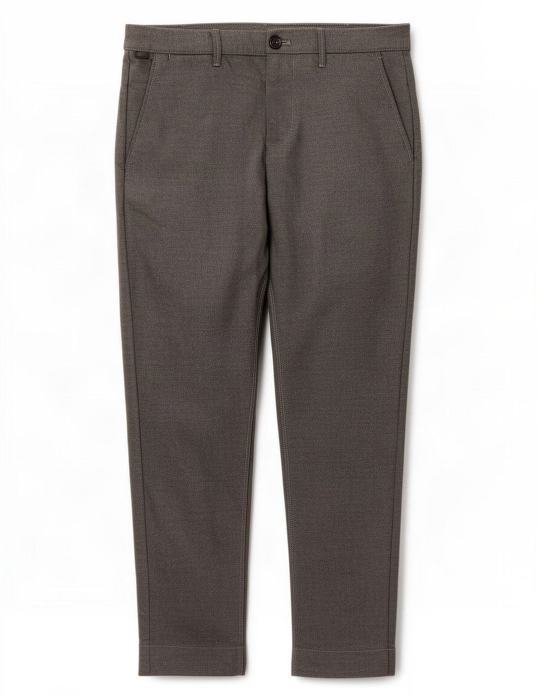 Zara Slim Chino-Hose für Herren, EU 40, Mittel W31 L28, Grau, Polyester