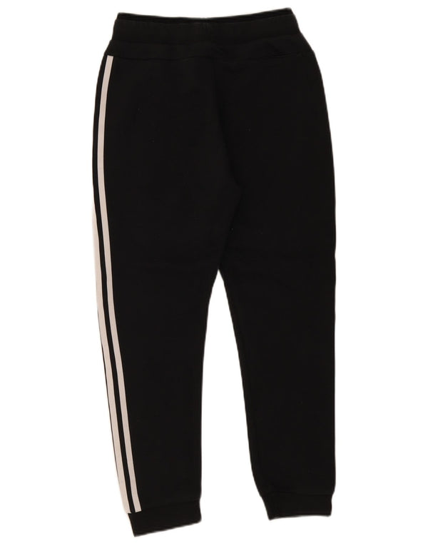 Adidas Damen Trainingshose Jogger UK 4 XS Schwarz Baumwolle Sport