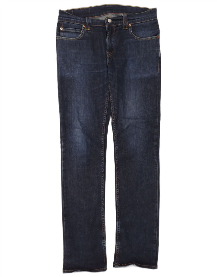 Levi's Herren 511 Slim Jeans W33 L34 Marineblaue Baumwolle