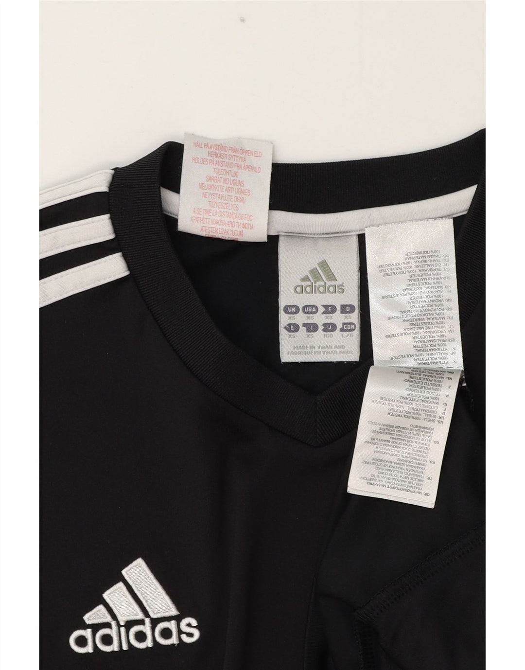 Adidas Herren Climalite T-Shirt Top XS Schwarz Polyester