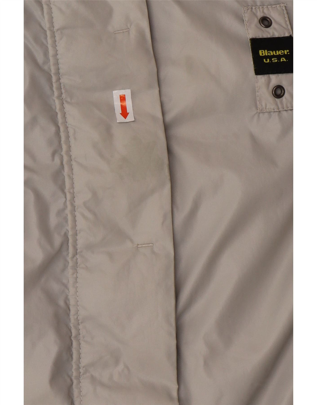 BLAUER Womens Utility Jacket UK 12 Medium Grey
