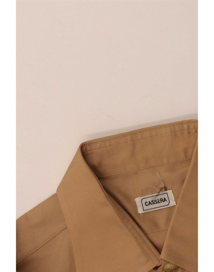 Cassera Herrenhemd Mittelbeige
