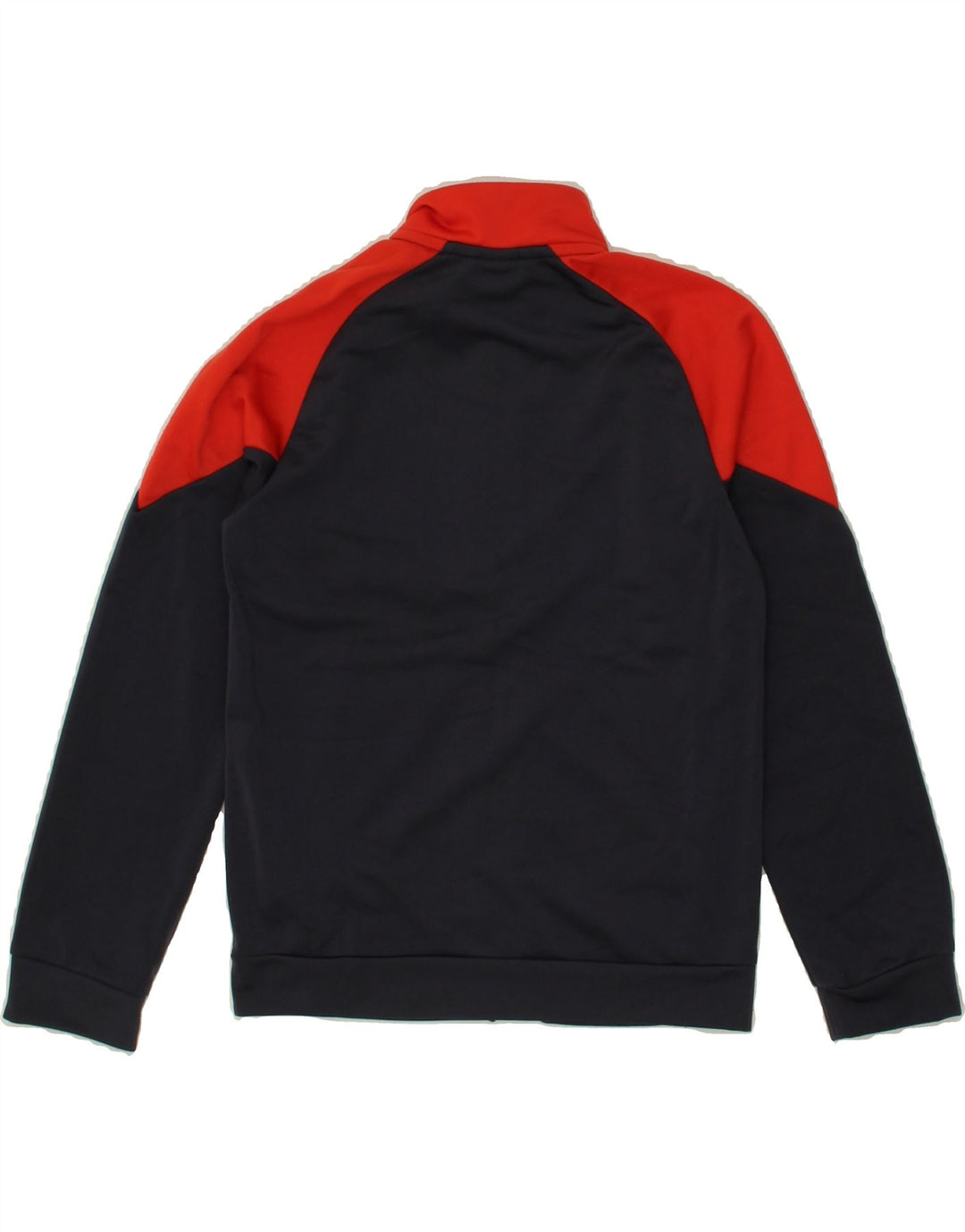 PUMA Boys Graphic Tracksuit Top Jacket 9-10 Years Medium Black Colourblock Vintage Puma and Second-Hand Puma from Messina Hembry 