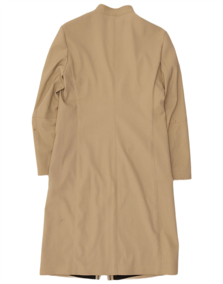 Calvin Klein Damen Mantel EU 42 Large Beige Polyester
