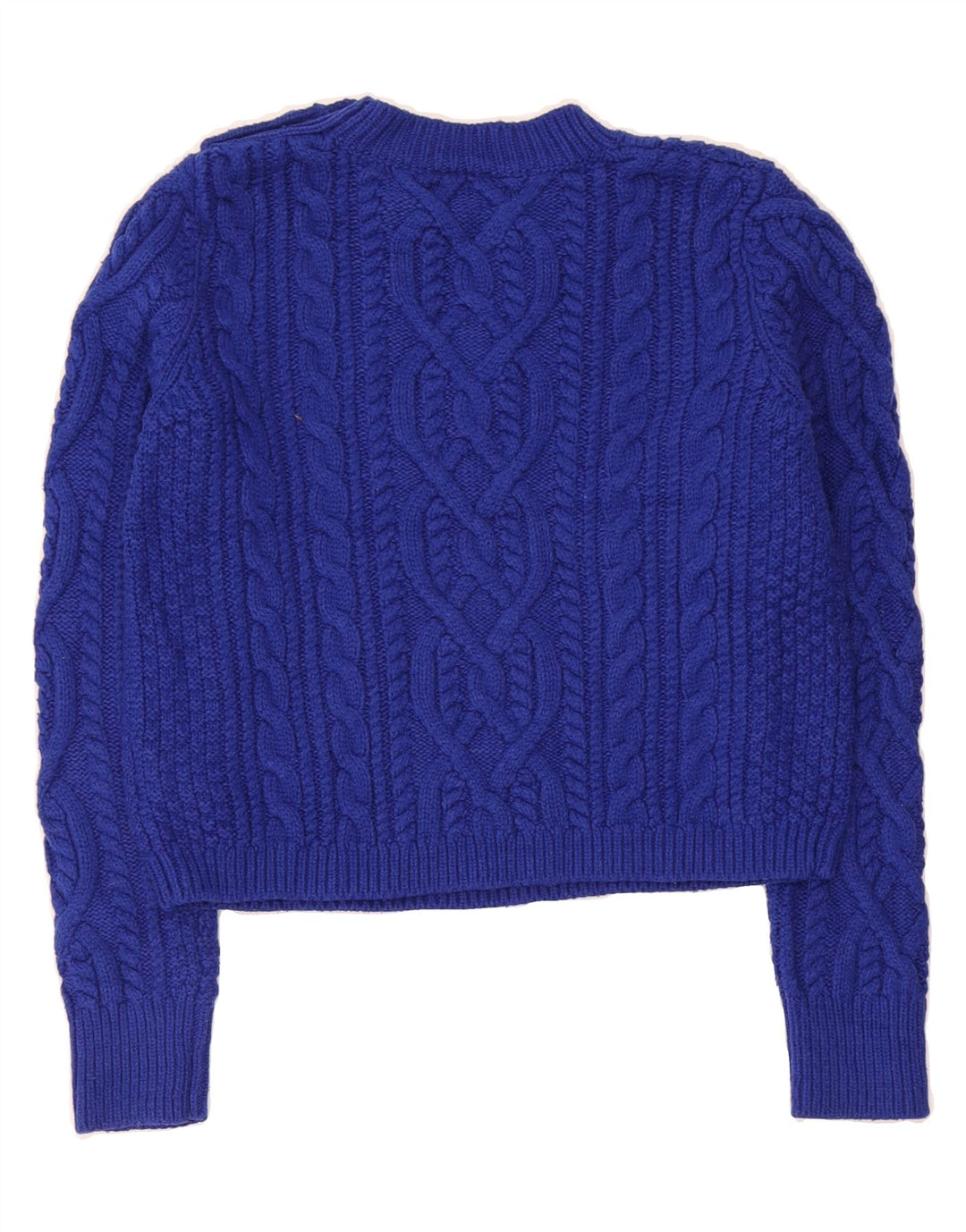 Womens Crop Crew Neck Jumper Sweater UK 10 Small Vintage Topshop and Second-Hand Topshop from Messina Hembry 
