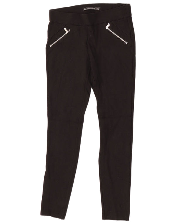 Zara Damen Trafaluc Crop Leggings Medium W28 L26 Schwarz