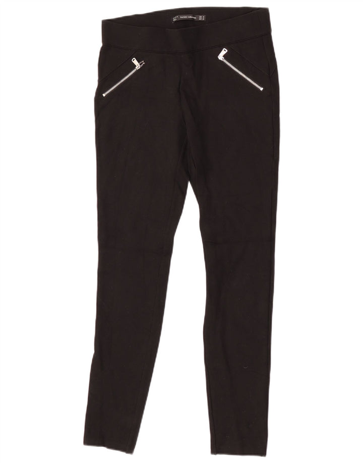 Zara Damen Trafaluc Crop Leggings Medium W28 L26 Schwarz
