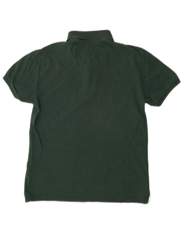 U.S. Polo Assn. Slim-Poloshirt für Jungen, 15–16 Jahre, mittelgrüne Baumwolle