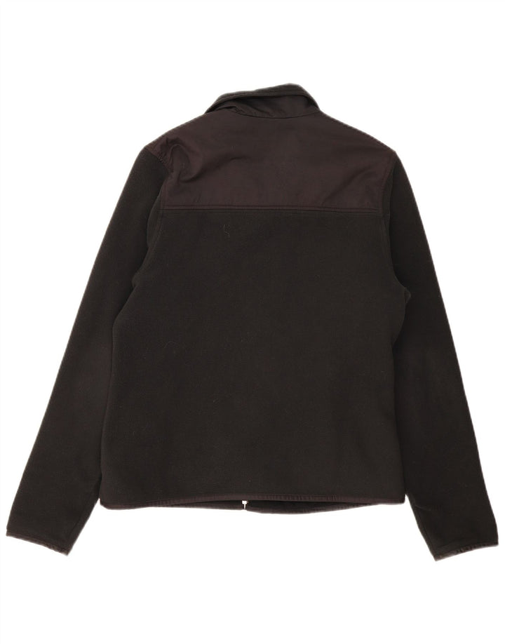 Nike Damen Fleecejacke UK 10/12 Medium Schwarz