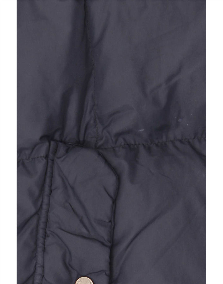 Geox wattierte Herrenjacke mit Kapuze, UK 48 4XL, Marineblau