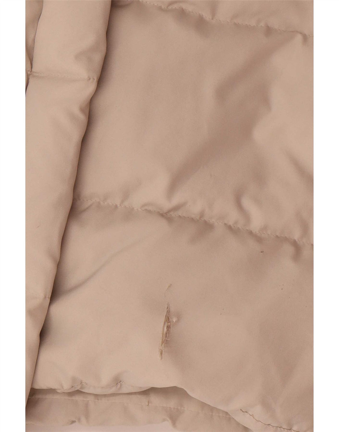 Ellesse Damen Übergroßer gepolsterter Mantel UK 14 Medium Beige Polyester