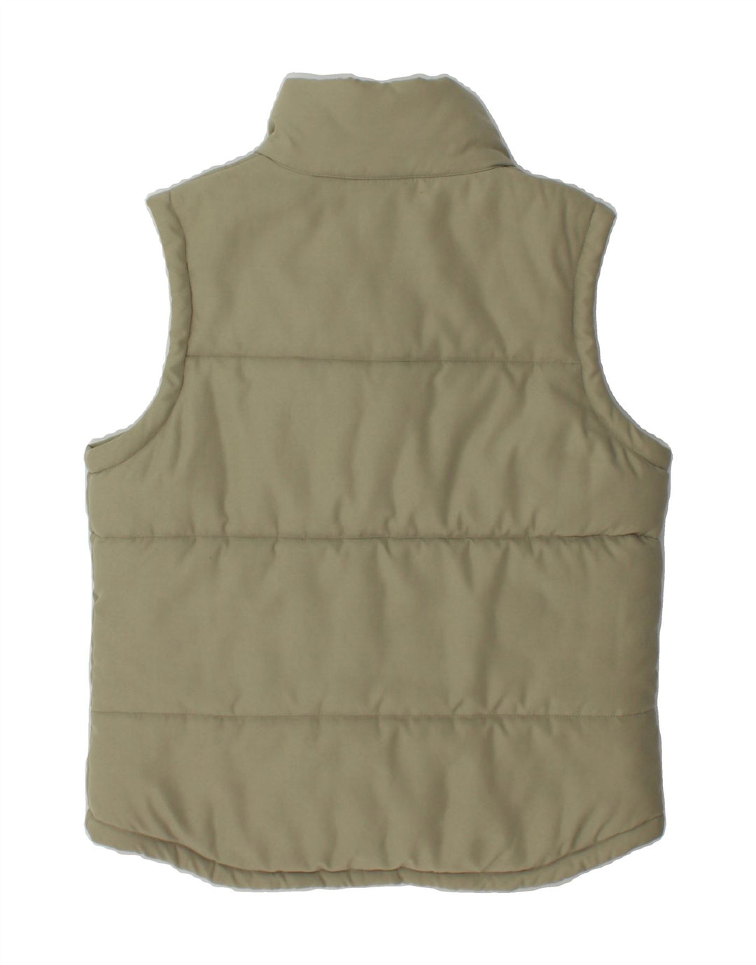 BAY Womens Padded Gilet UK 12 Medium  Beige Polyester Vintage Bay and Second-Hand Bay from Messina Hembry 