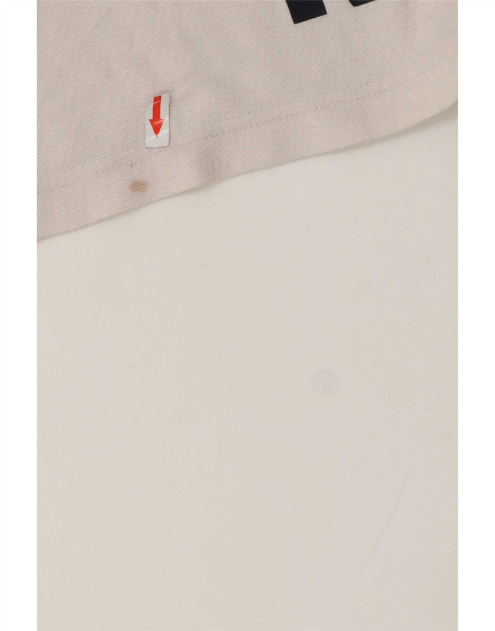 Tommy Hilfiger Herren-Poloshirt aus mittelroter Colourblock-Baumwolle