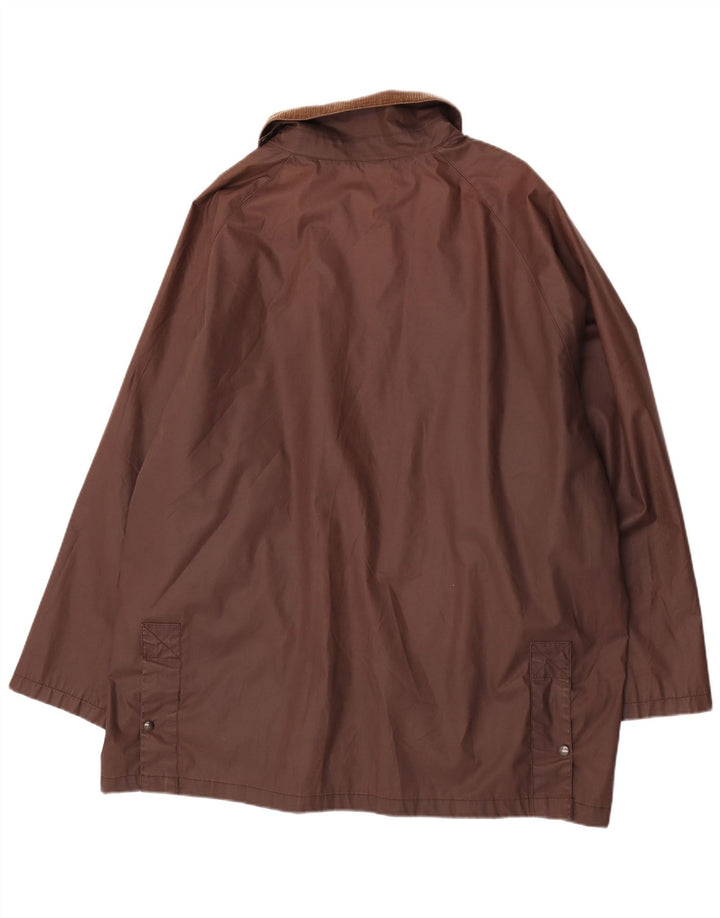 Brugi Herrenjacke aus gewachster Baumwolle IT 56 3XL Braune Baumwolle