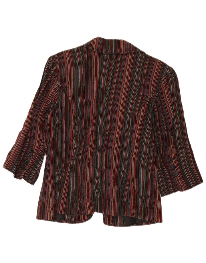 Chopin Roma Damen-Blazer mit 3/4-Ärmeln, Größe IT 44, mittelmehrfarbig