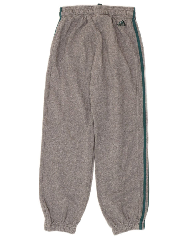 Adidas Jungen Grafik-Trainingshose, Jogginghose, 11–12 Jahre, grau gefleckt