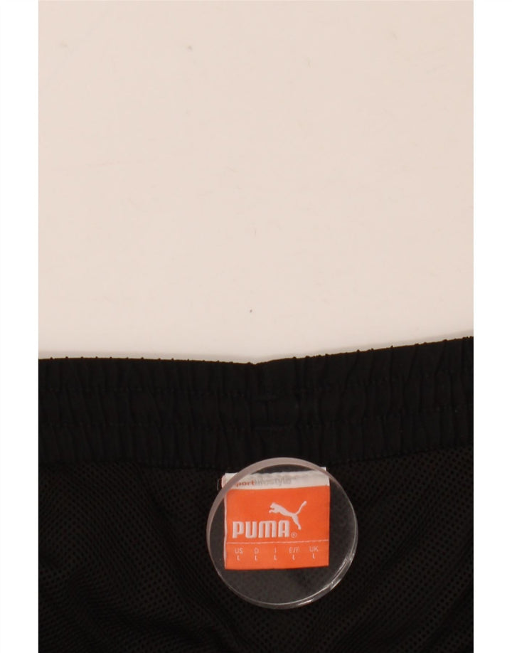 Puma Herren-Trainingshose, Größe L, Schwarz