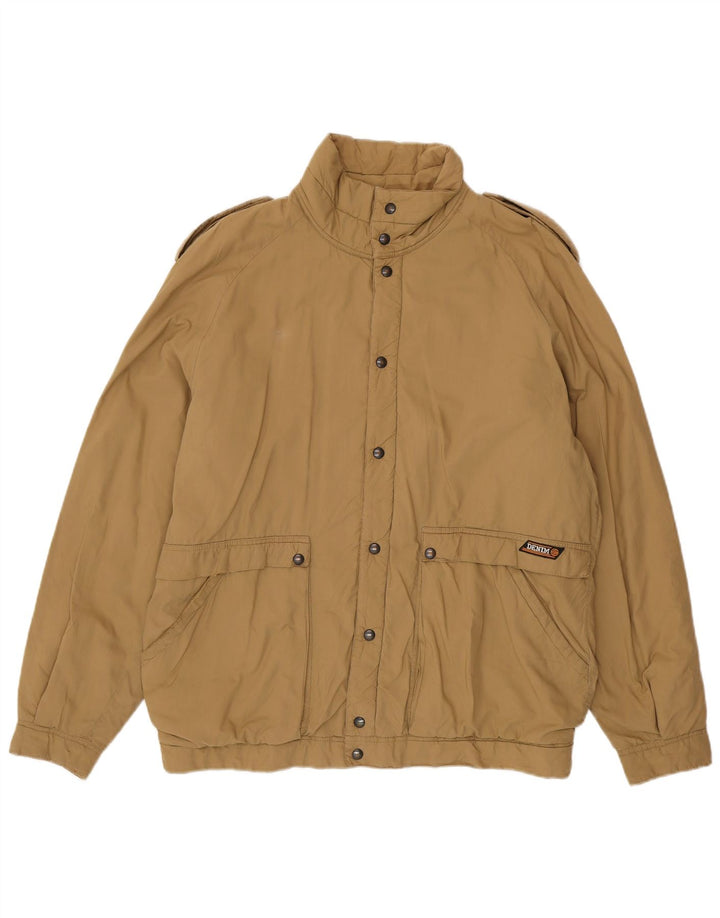 Vintage Herren Militärjacke IT 50 Large Braun