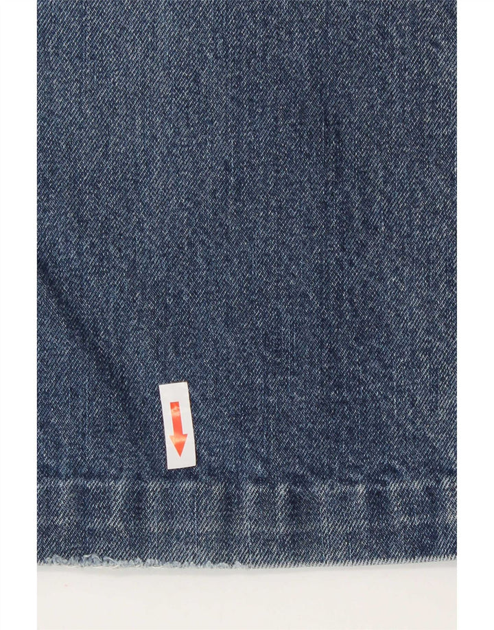 Armani Herren Straight Jeans W38 L31 Blau