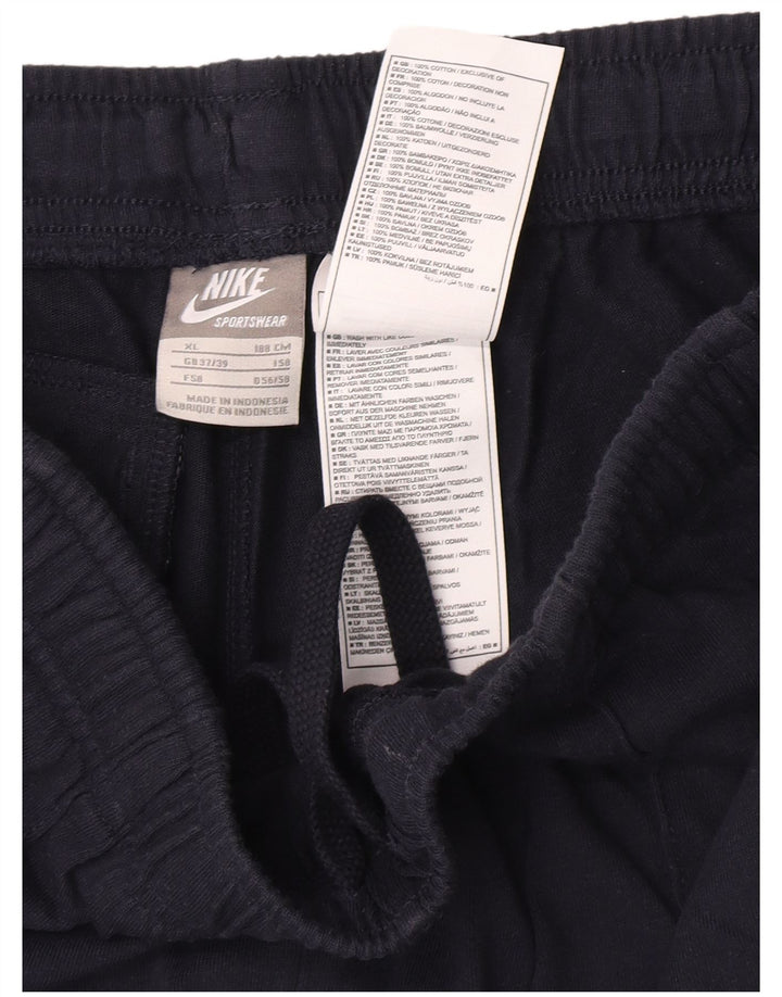Nike Herren-Sportshorts XL aus marineblauer Baumwolle