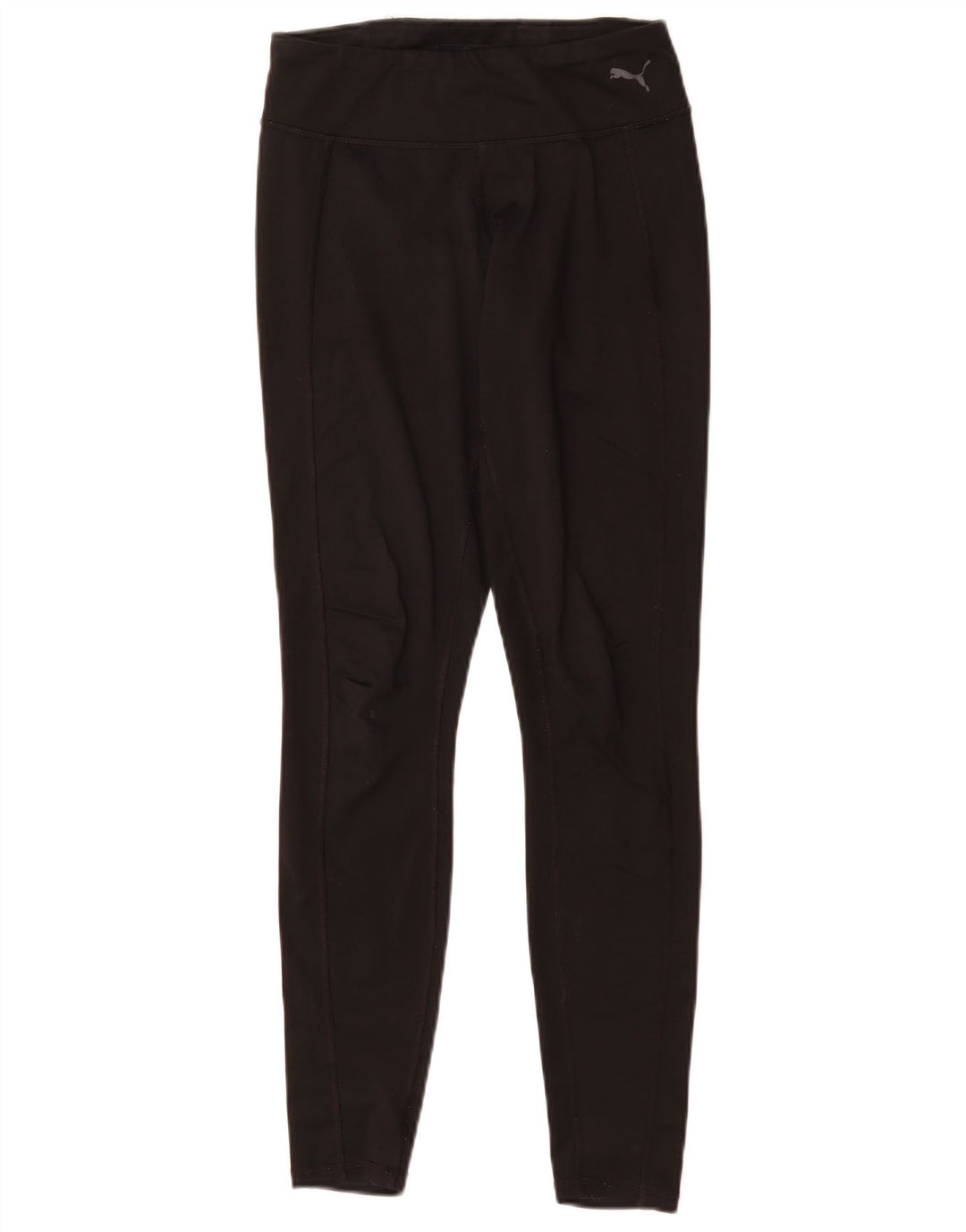 PUMA Damen Leggings UK 8 Small Schwarz Nylon