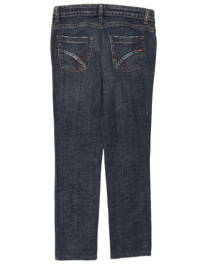 Gas Damen Slim Jeans W31 L29 Blaue Baumwolle
