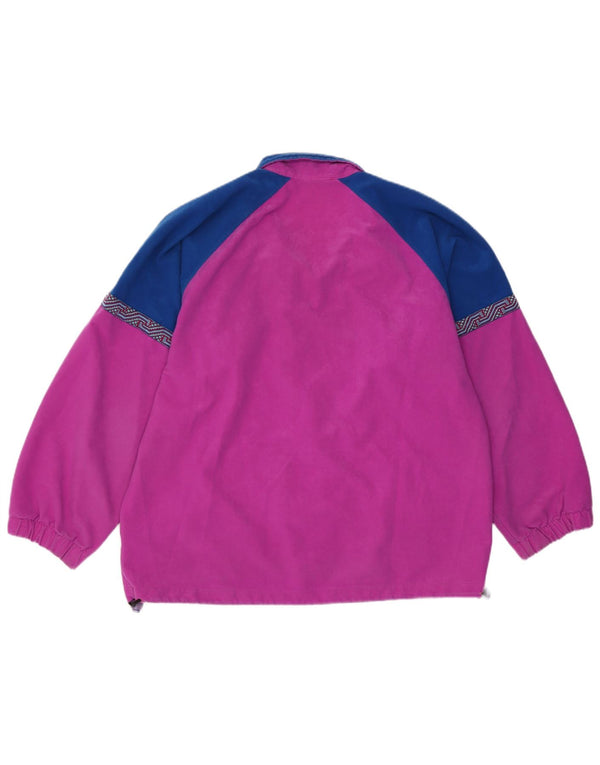SALEWA Damen-Trainingsanzug-Oberteiljacke UK 16 Large Pink Colourblock