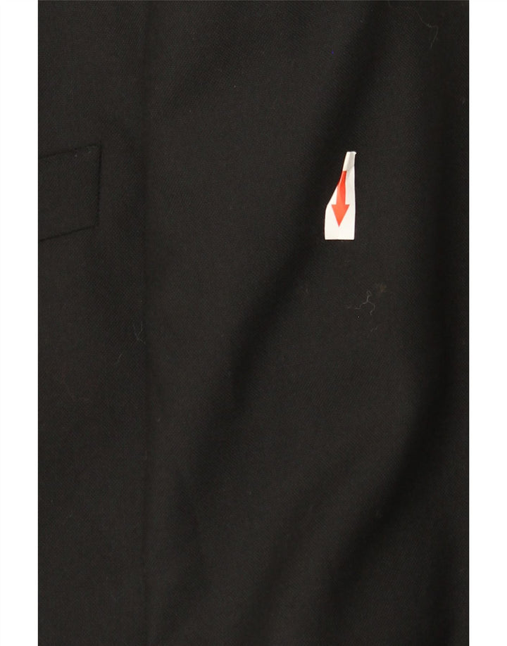 MARKS & SPENCER Herren-Blazerjacke mit 2 Knöpfen, Gr. 42, Größe L, Schwarz, Polyester
