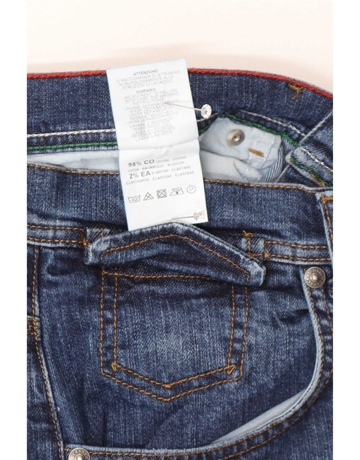 Carrera Herren 710 Regular Straight Jeans W36 L34 Blaue Baumwolle