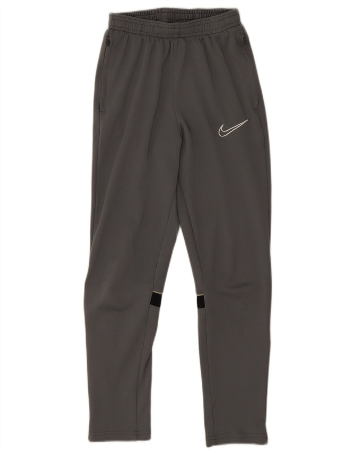 Nike Dri Fit-Trainingshose für Jungen, 10–11 Jahre, mittelgrau, Farbblock