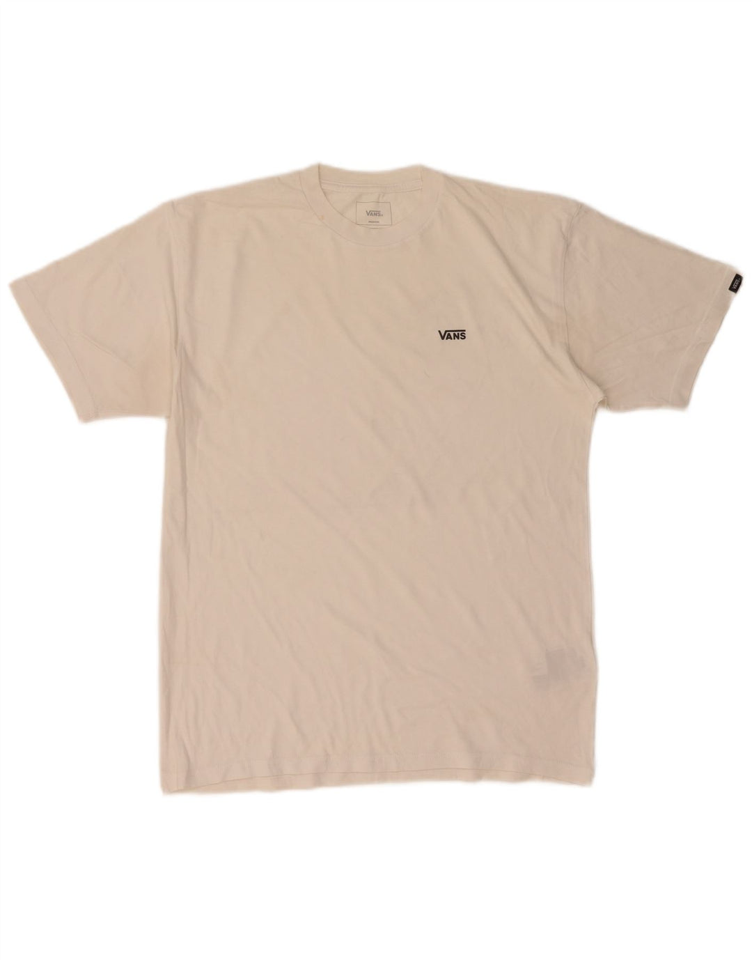 VANS Herren-T-Shirt mit klassischer Passform, Mittelweiß