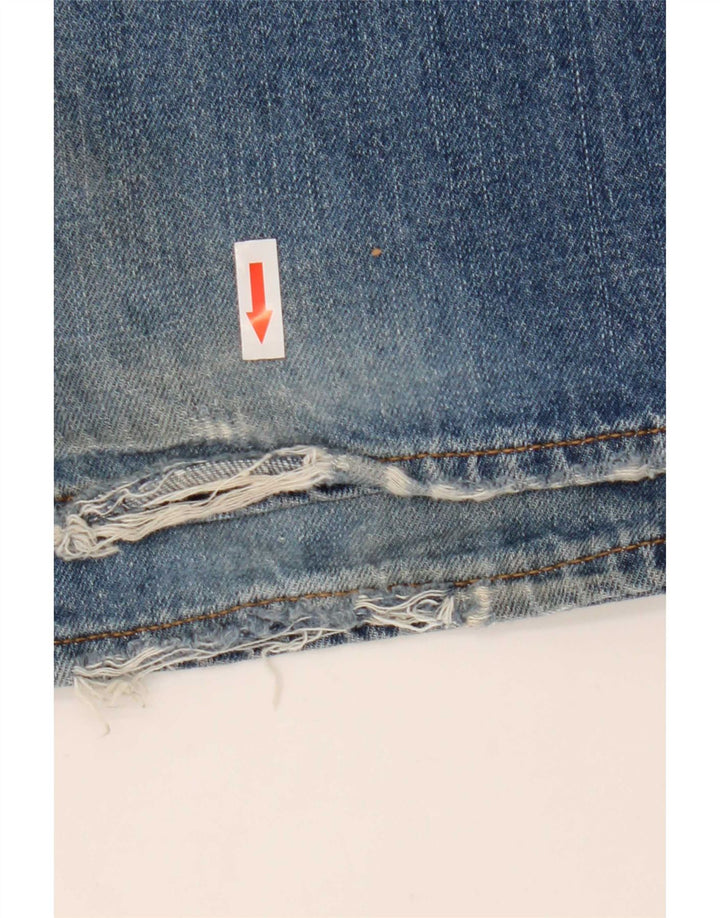 Dockers Herren Straight Jeans W34 L34 Blaue Baumwolle