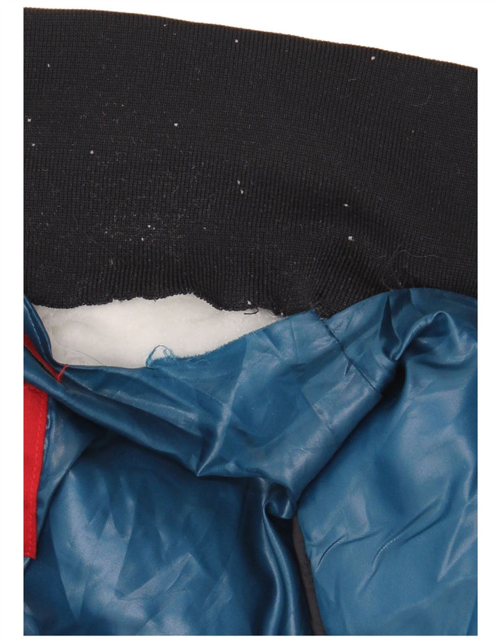 Zara Herren Wattierte Weste UK 36 Small Marineblau