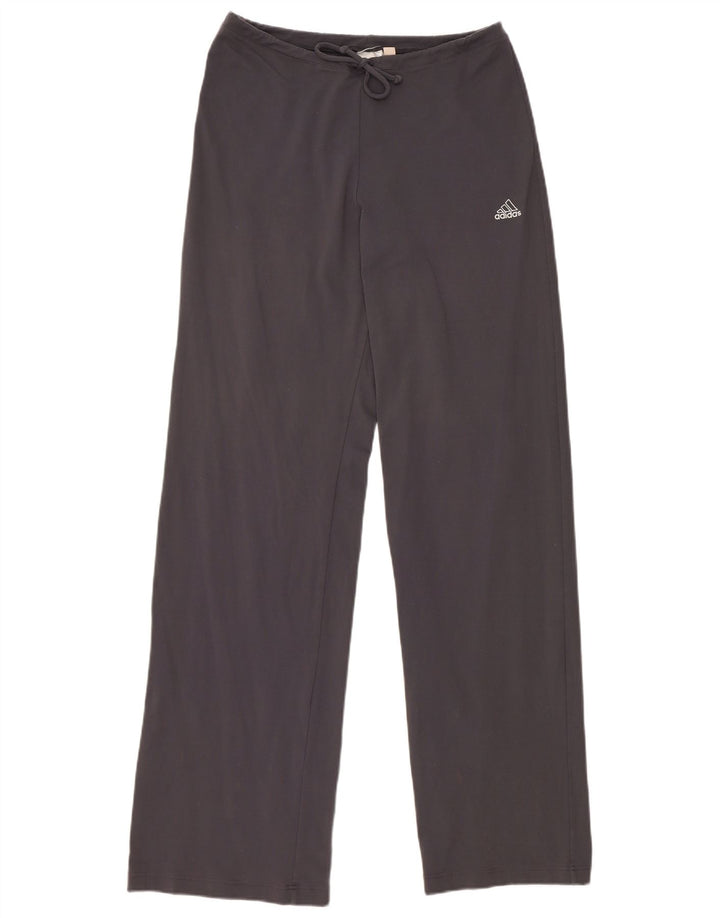 ADIDAS Damen Trainingshose UK 16 Large Marineblau Polyamid