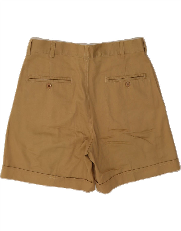 LEADER Womens Pegged Chino Shorts IT 46 Large W30  Beige Cotton Vintage Leader and Second-Hand Leader from Messina Hembry 