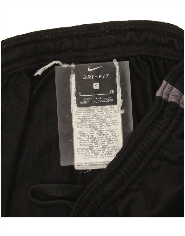 Nike Herren Dri Fit Trainingshose, Größe S, Schwarz, Colourblock-Polyester