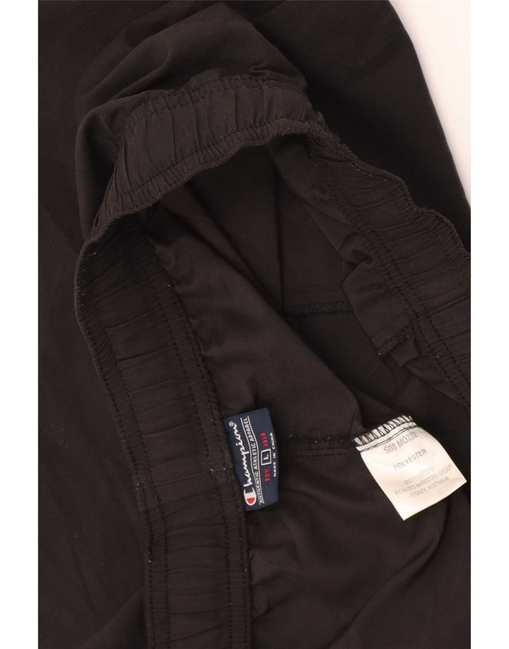 Champion Herren-Sportshorts, groß, aus schwarzem Polyester
