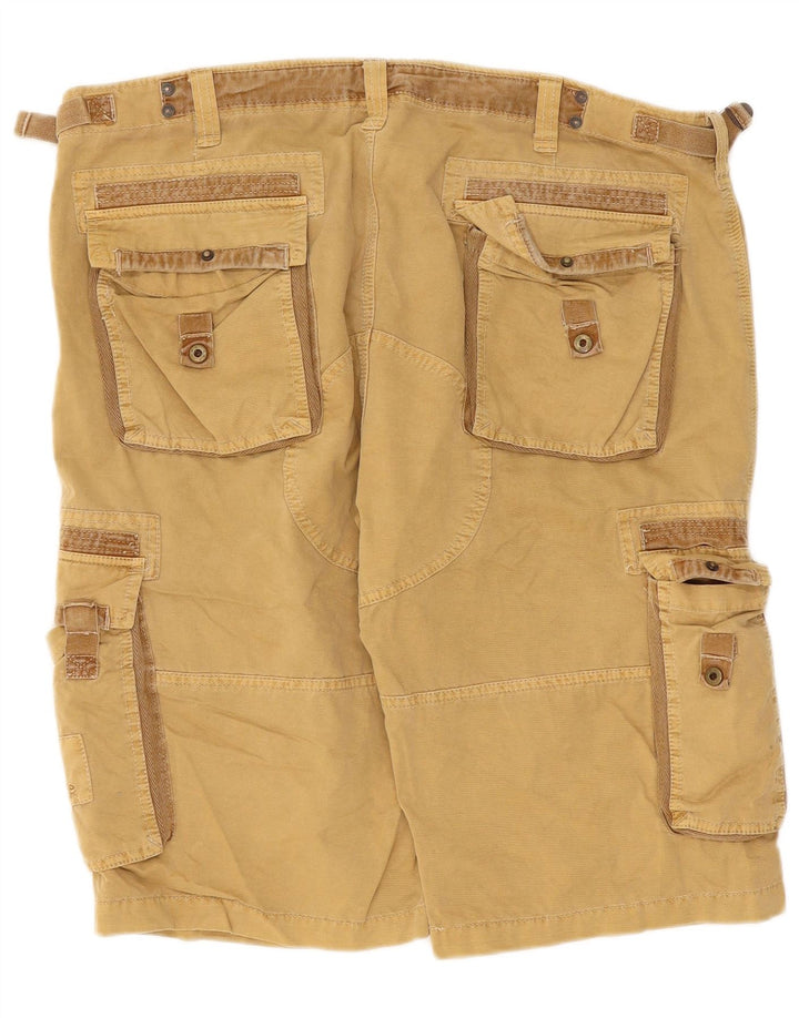 OXER Herren Graphic Cargo Shorts W40 XL Beige