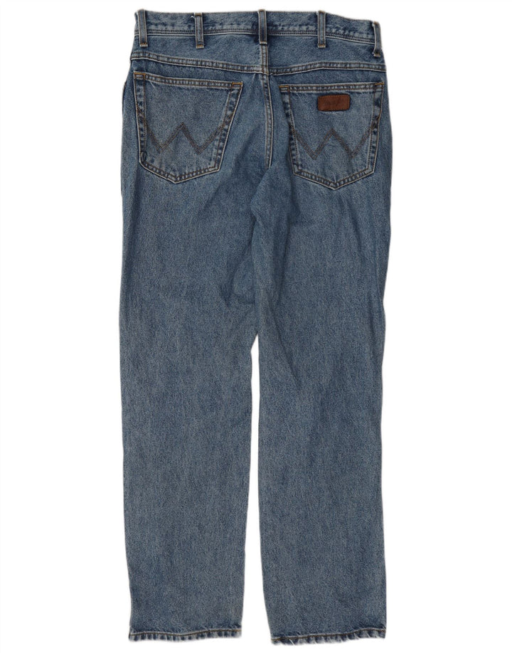 Wrangler Herren-Jeans mit normaler Passform, gerade Passform, W34, L32, Blau, Baumwolle