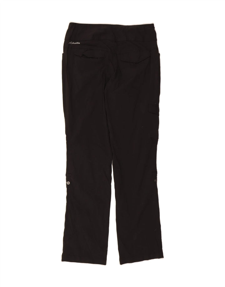 COLUMBIA Womens Omni-Shield Cargo Trousers US 8 Medium W30 L31 Black Vintage Columbia and Second-Hand Columbia from Messina Hembry 