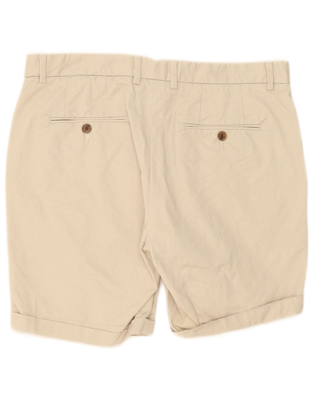 Reiss Herren Chinoshorts W36 Large Beige Baumwolle