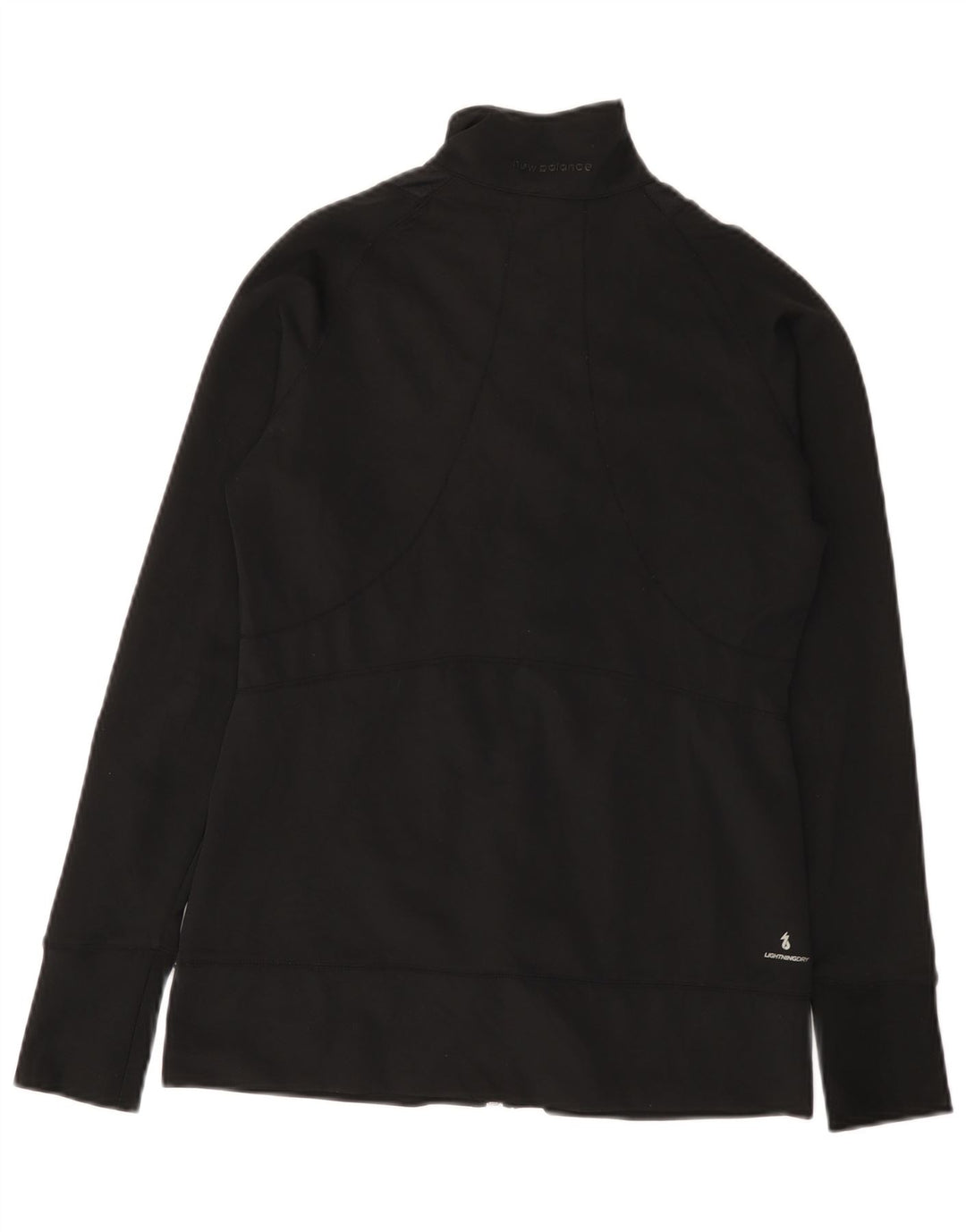 New Balance Damen-Trainingsanzug-Top-Jacke, UK 10, Größe S, Schwarz