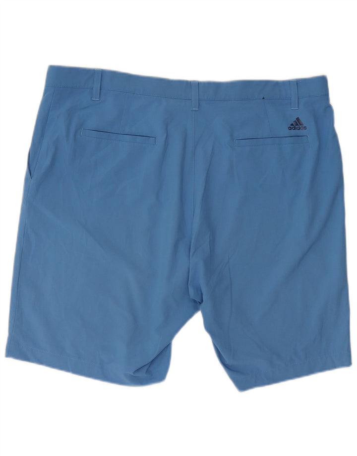 Adidas Herren Primegreen Chino Shorts W38 XL Blau Polyester