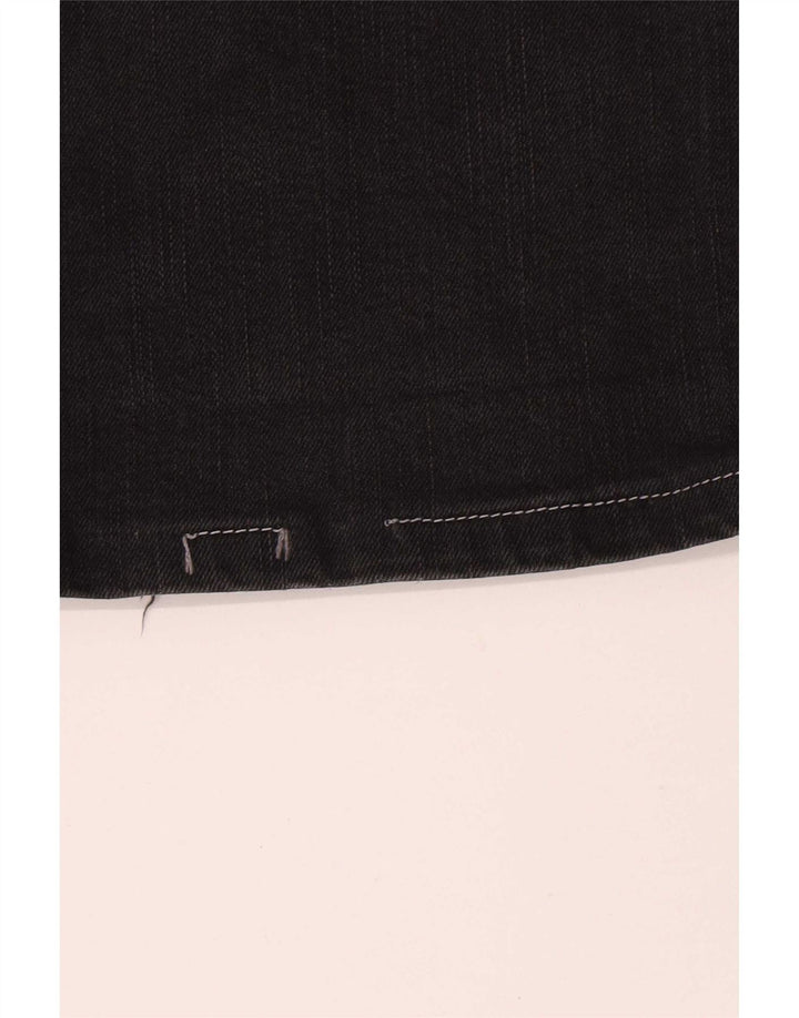 Wrangler Herren Texas Stretch Straight Jeans W33 L29 Graue Baumwolle