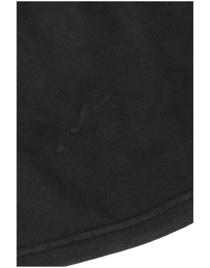 NIKE Damen Sportshorts UK 10 Small Schwarz Baumwolle